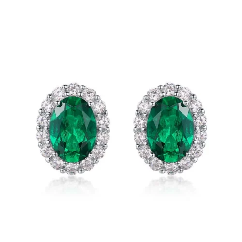 Radiant Emerald Earrings Radiant Emerald Earrings