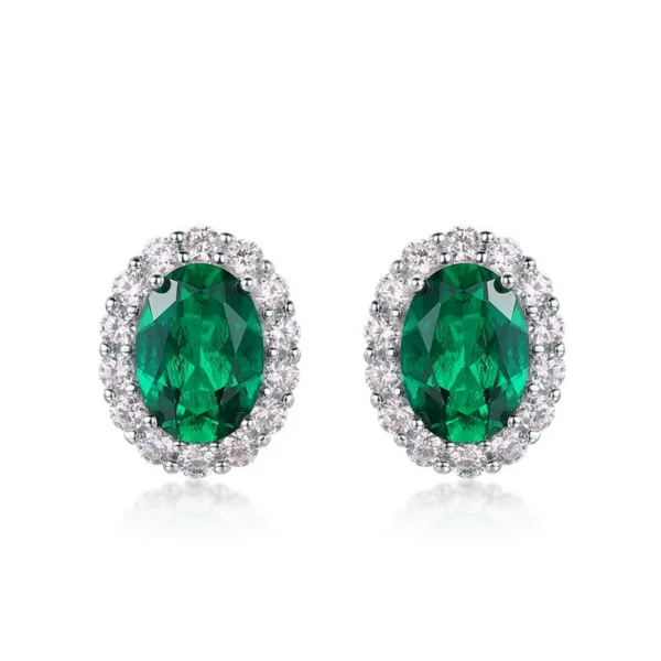 Radiant Emerald Earrings Radiant Emerald Earrings