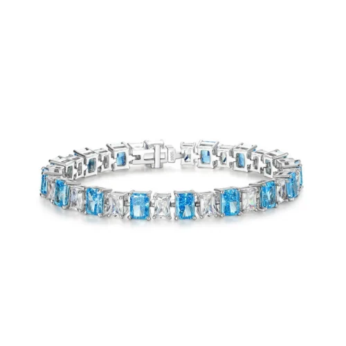 S925 Silver Ice Flower Diamond Bracelet S925 Silver Ice Flower Diamond Bracelet
