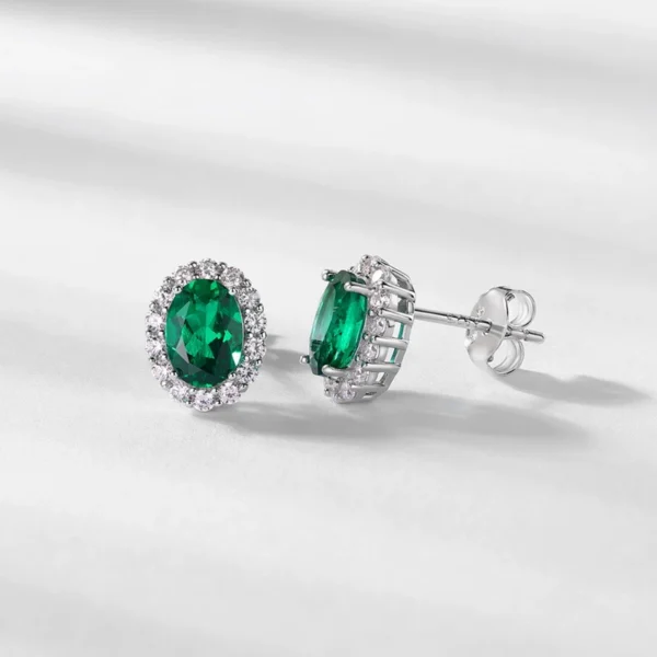 Radiant Emerald Earrings Radiant Emerald Earrings
