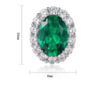 Radiant Emerald Earrings Radiant Emerald Earrings