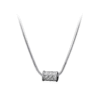 S925 Silver Woven Barrel Necklace S925 Silver Woven Barrel Necklace