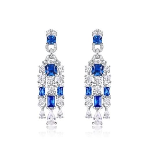 Sapphire Cascade Earrings Sapphire Cascade Earrings