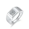 Lunar Star Men's Moissanite Ring Lunar Star Men's Moissanite Ring