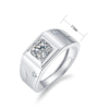 Lunar Star Men's Moissanite Ring Lunar Star Moissanite Ring