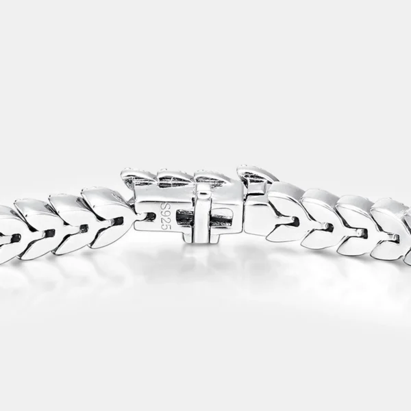 Ice V-Link S925 Diamond Bracelet Ice V-Link Diamond Bracelet