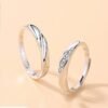 Eternal Bond S925 Silver Couple's Rings 💫Eternal Bond Couple Rings