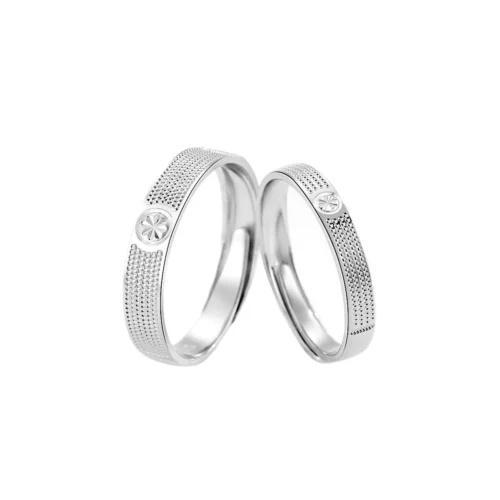 Starry Sky S925 Silver Couple's Rings Starry Sky S925 Silver Couple's Rings