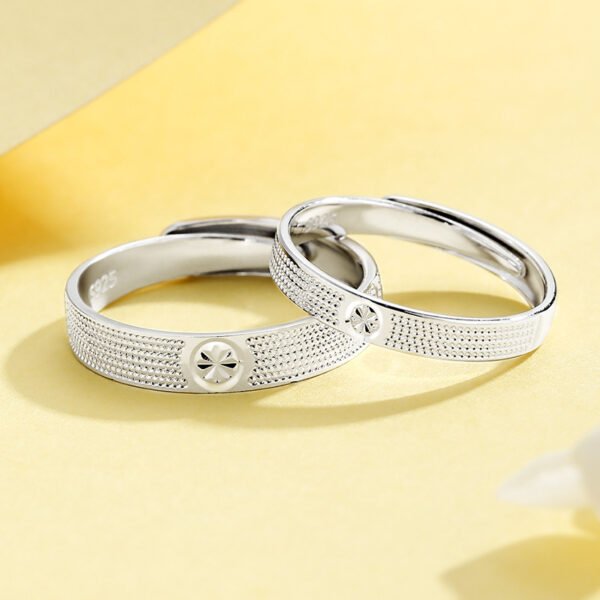 Starry Sky S925 Silver Couple's Rings 💫Starry Sky Couple Rings