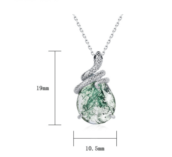 Enchanted Moss Serpent Pendant Enchanted Moss Serpent Pendant
