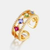 Aurora Spectrum Zirconia Ring Aurora Spectrum Zirconia Ring