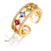 Aurora Spectrum Zirconia Ring Aurora Spectrum Zirconia Ring
