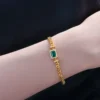 Emerald Ice-Cut Diamond Bracelet Emerald Ice-Cut Diamond Bracelet