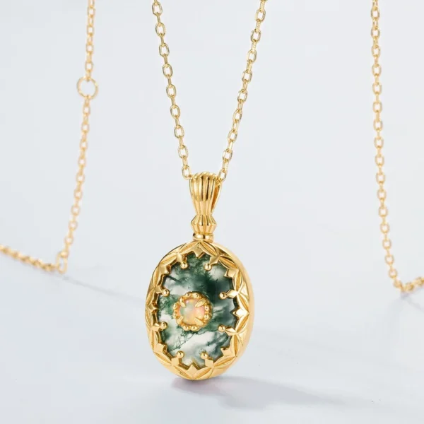 Forest Opal Bloom Pendant Forest Opal Bloom Pendant