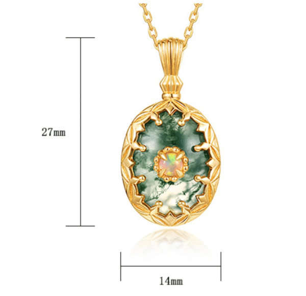 Forest Opal Bloom Pendant Forest Opal Bloom Pendant