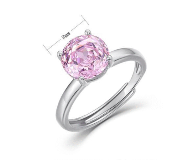 Millennium Rose-Cut Zirconia Ring Millennium Rose-Cut Zirconia Ring