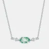 Emerald Mist Agate Necklace Verdant Mist Necklace