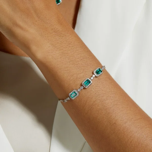 Emerald Ice Radiance Bracelet Emerald Ice Radiance Bracelet