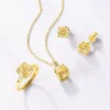 Rose-Cut Zirconia Stud Earrings Rose-Cut Zirconia Stud Earrings