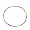 Radiant Spectrum Zirconia Choker