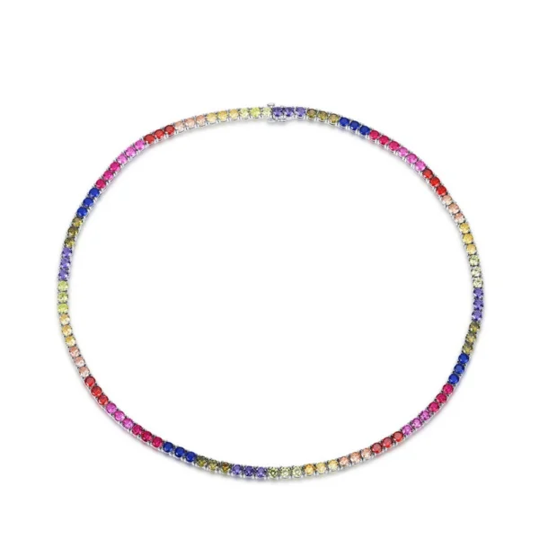 Radiant Spectrum Zirconia Choker