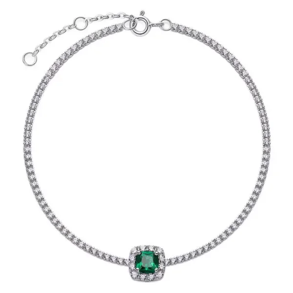 Emerald Ice Flower Bracelet Emerald Ice Flower Bracelet