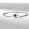 Emerald Ice Flower Bracelet Emerald Ice Flower Bracelet