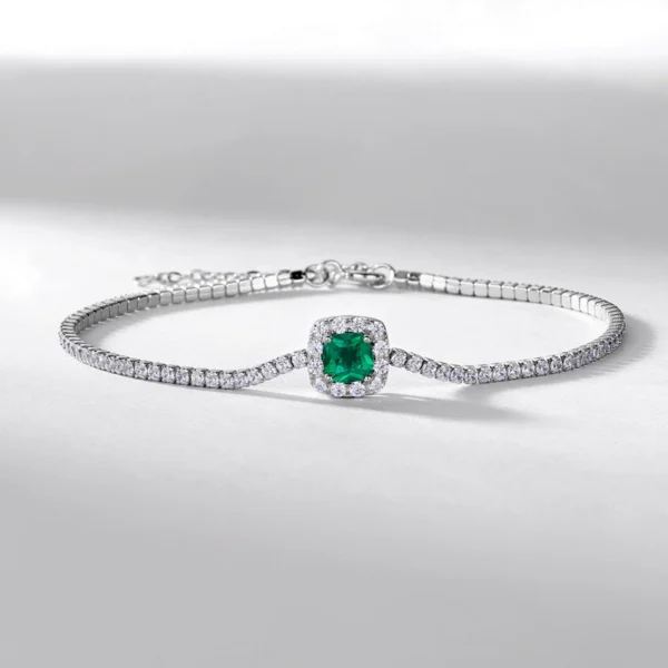 Emerald Ice Flower Bracelet Emerald Ice Flower Bracelet