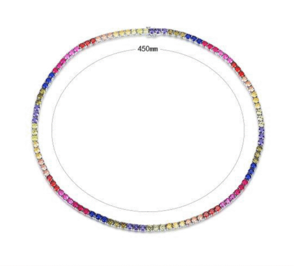 Radiant Spectrum Zirconia Choker