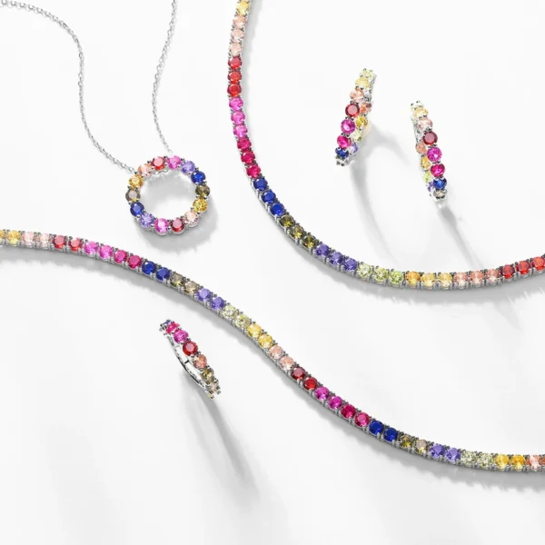 Radiant Spectrum Zirconia Choker