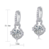 Celestial Radiance Moissanite Earrings Celestial Radiance Moissanite Earrings