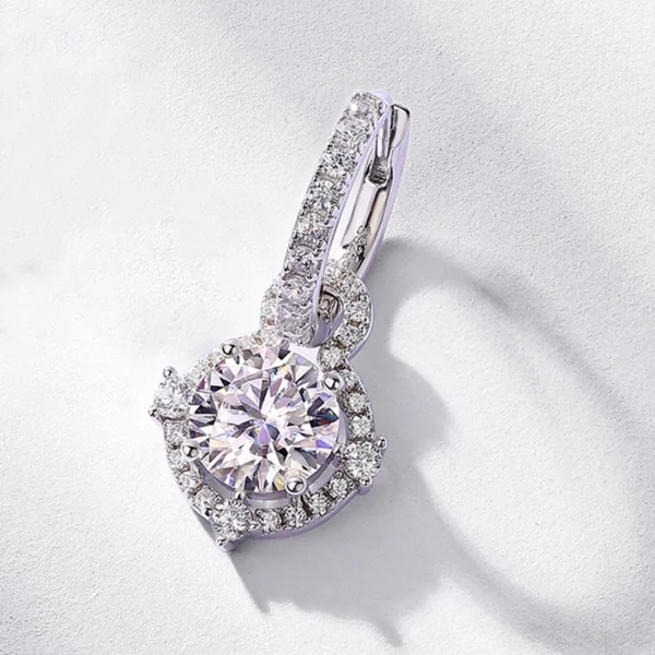Celestial Radiance Moissanite Earrings Celestial Radiance Moissanite Earrings